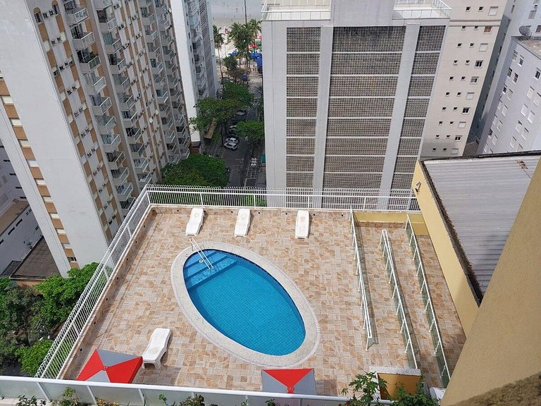 Apartamento 50m da praia pitangueiras